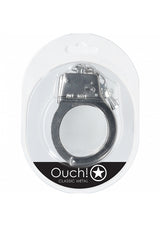 Ouch Classic Metal Cuffs-Silver