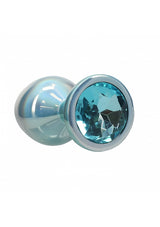 Ouch Paris-Metal Anal Plug Set-Blue