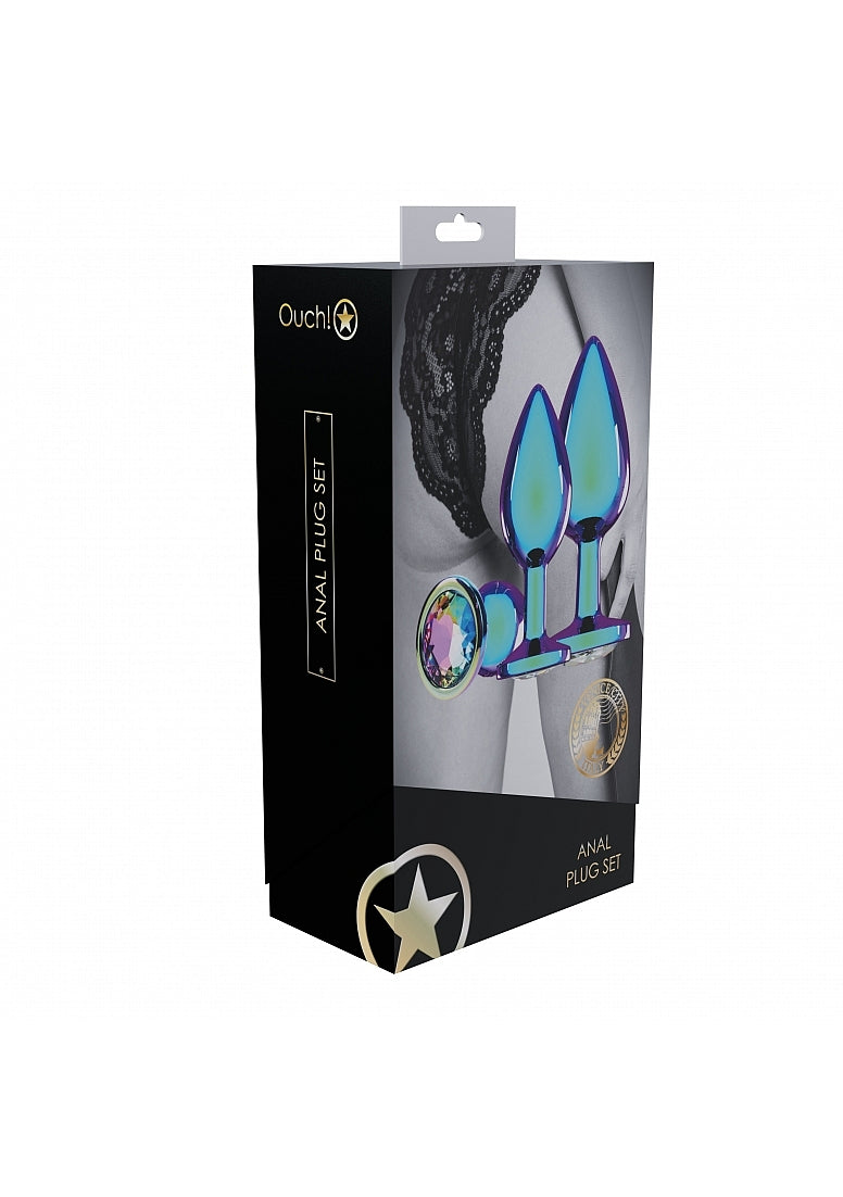 Ouch Venice-Metal Anal Plug Set