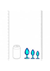 Ouch Venice-Metal Anal Plug Set