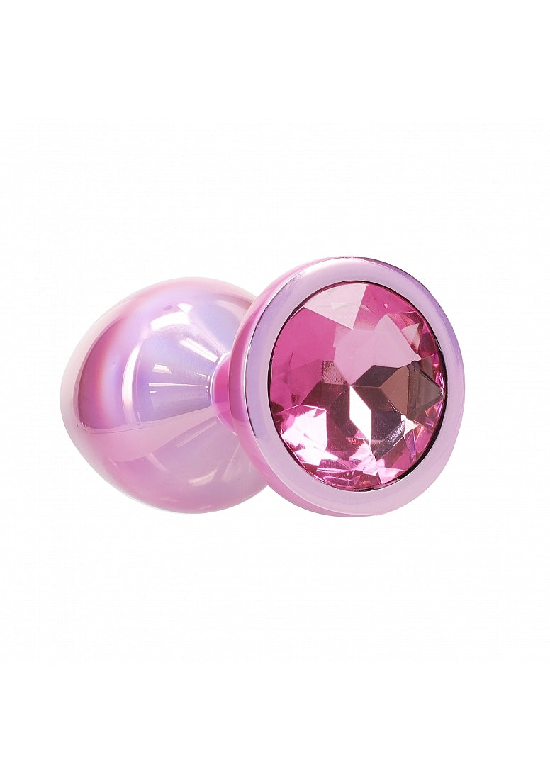 Ouch Paris-Metal Anal Plug Set-Pink