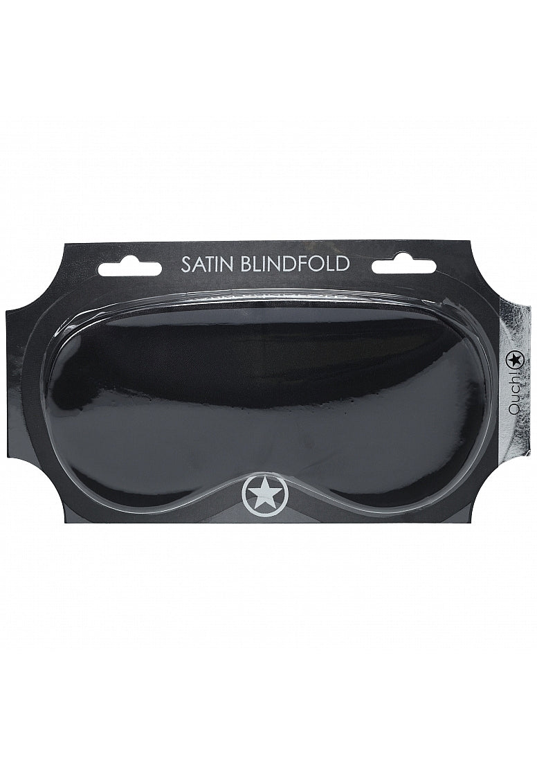 Ouch Satin Mask-Black