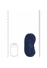Ouch Satin Mask-Navy