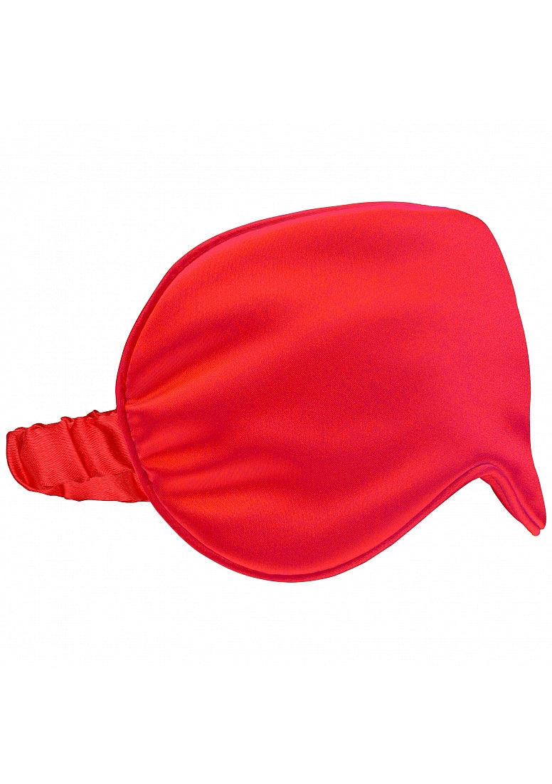 Ouch Satin Mask-Red