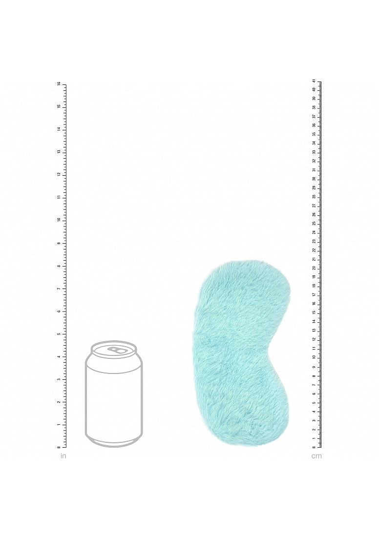 Ouch Fluffy Mask-Powder Blue