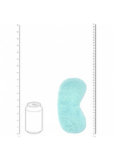Ouch Fluffy Mask-Powder Blue