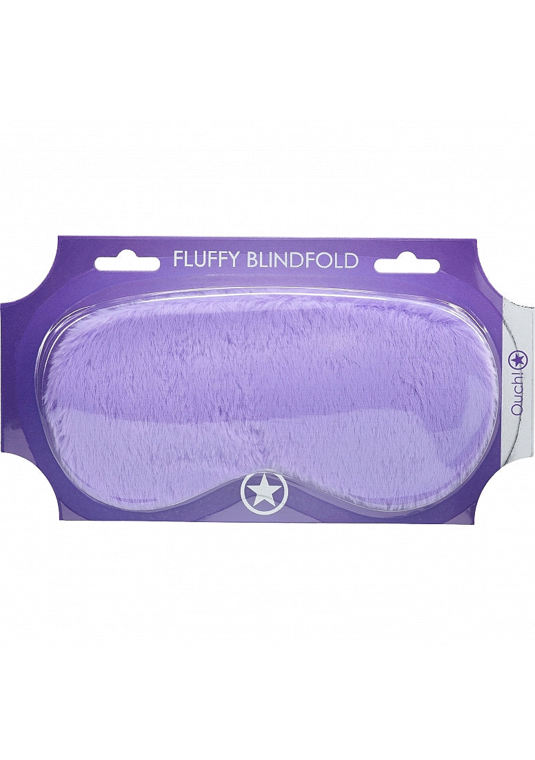 Ouch Fluffy Mask-Purple