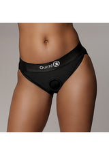 Ouch Vibrating Strap On Hipster - MD/LG