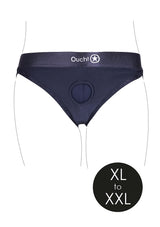 Ouch Vibrating Strap On Hipster - XL/XXL