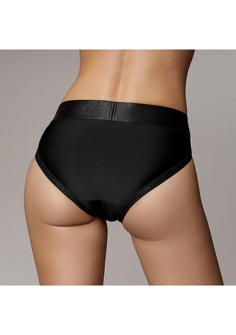 Ouch Vibrating Strap On Hipster - XS/SM