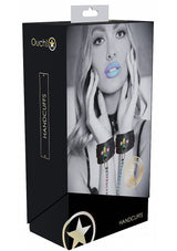 Ouch Venice Handcuffs-Rainbow