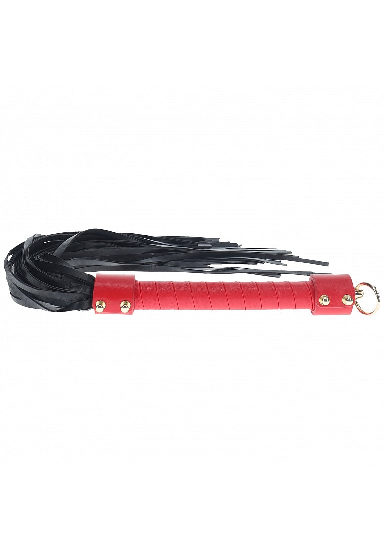 Ouch Milan Flogger-Black/Red
