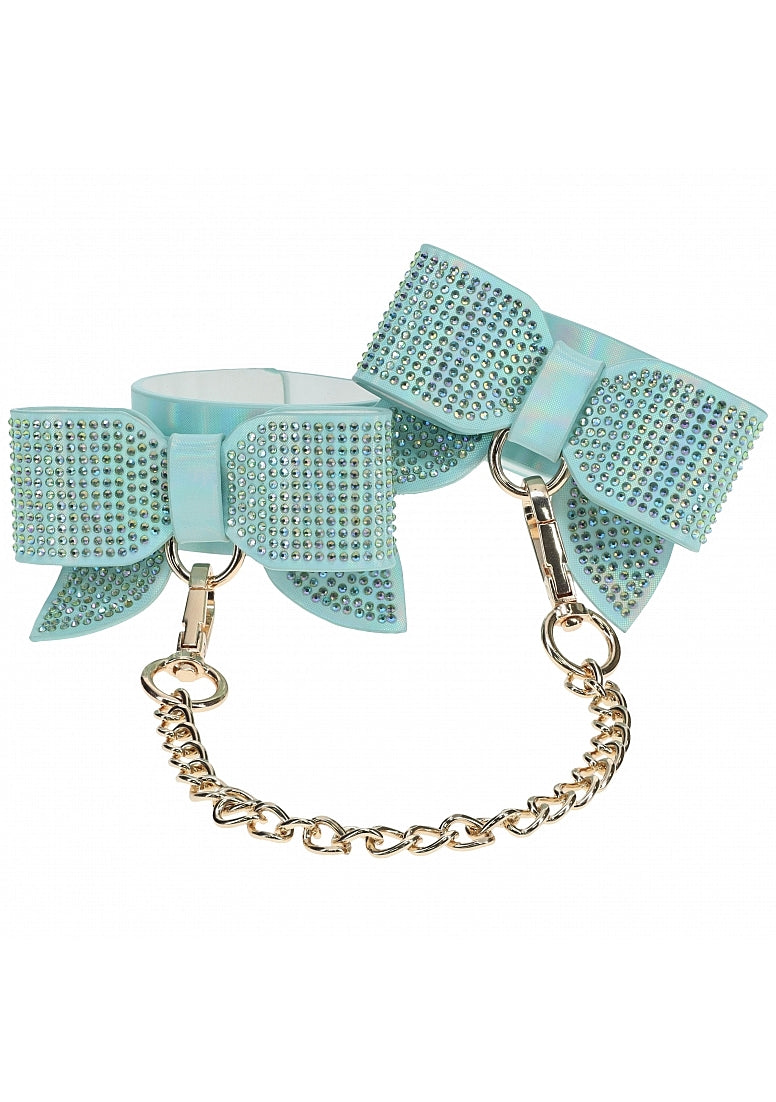 Ouch Paris Hand Cuffs-Blue