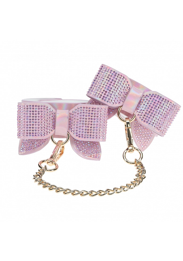 Ouch Paris Leg Cuffs-Pink