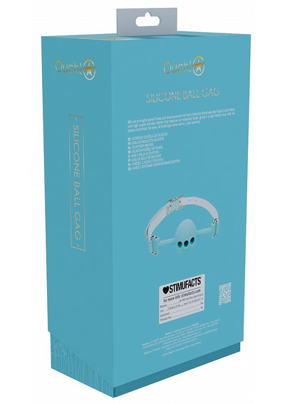 OUCH Paris Ball Gag-Blue