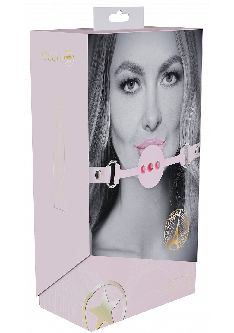 Ouch Paris Ball Gag-Pink