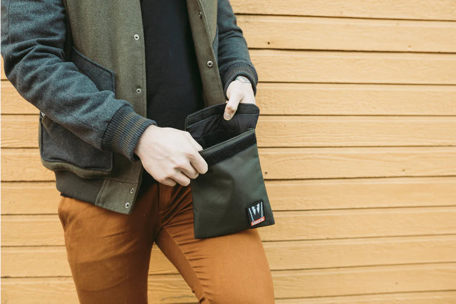 Dime Bags: "Capo" Smell Proof (Black - Size: 7")