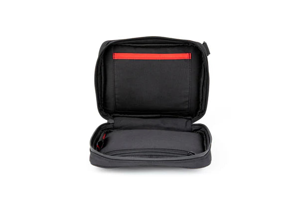 Dime Bags: "Boss" Smell Proof/ Lockable (Oxblood - Size: 7")