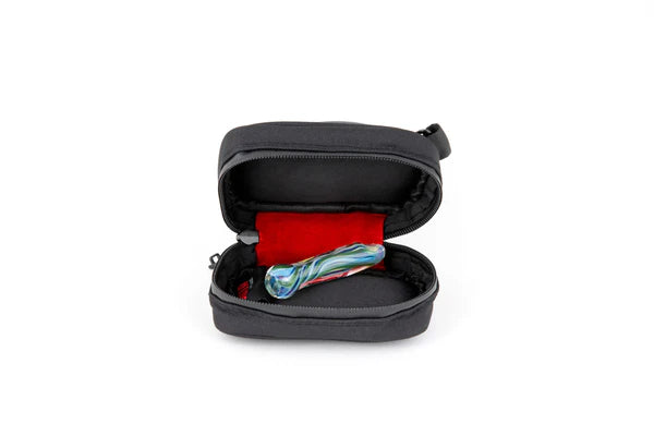 Dime Bags: "Boss" Smell Proof/ Lockable (Black - Size: 5")