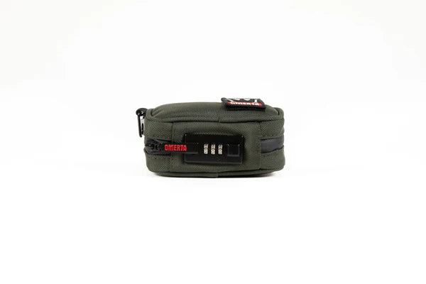 Dime Bags: "Boss" Smell Proof/ Lockable (Green - Size: 5")