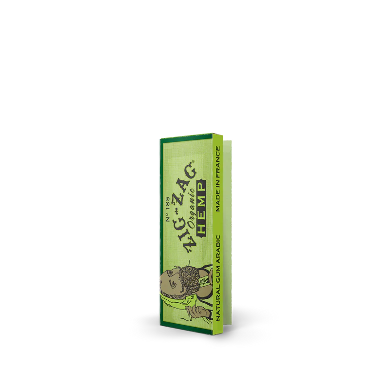 Zig Zag Paper Organic Hemp Green