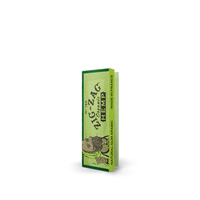Zig Zag Paper Organic Hemp Green