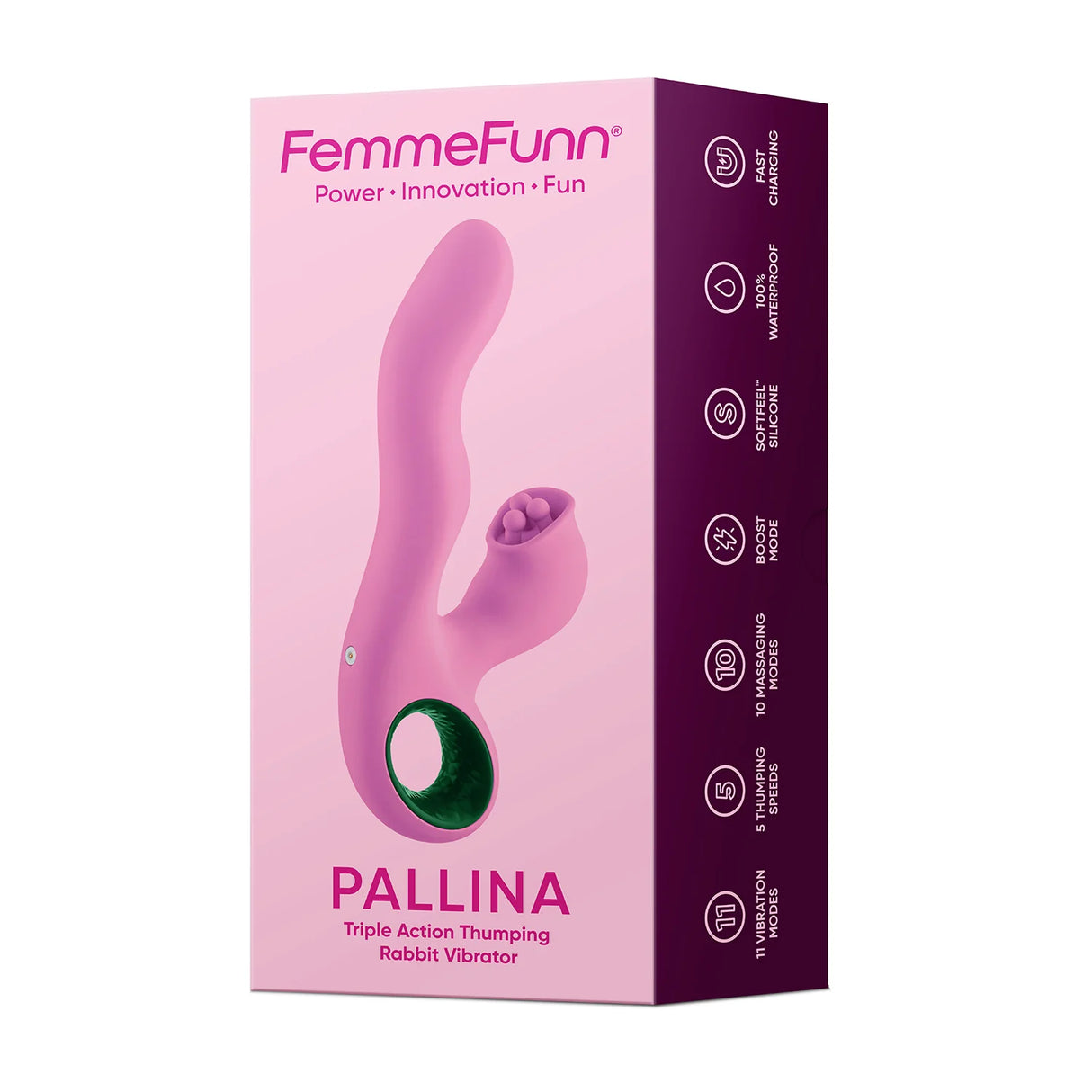 Femmefunn Pallina Rabbit-Pink