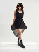 Sourpuss Renee Dress Black-Medium