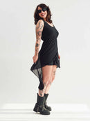 Sourpuss Renee Dress Black-Medium