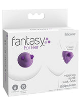 Fantasy For Her Vibrating Nipple SuckHers