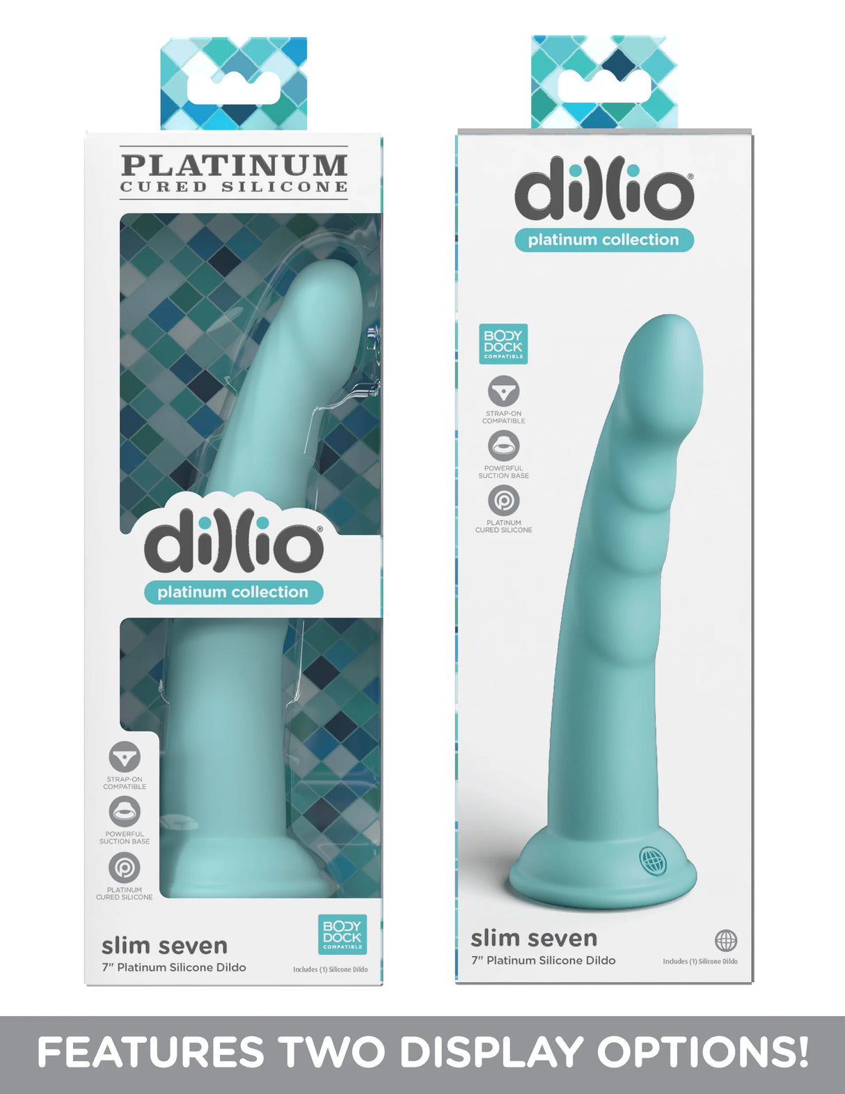 Dillio Platinum Slim Seven-Teal