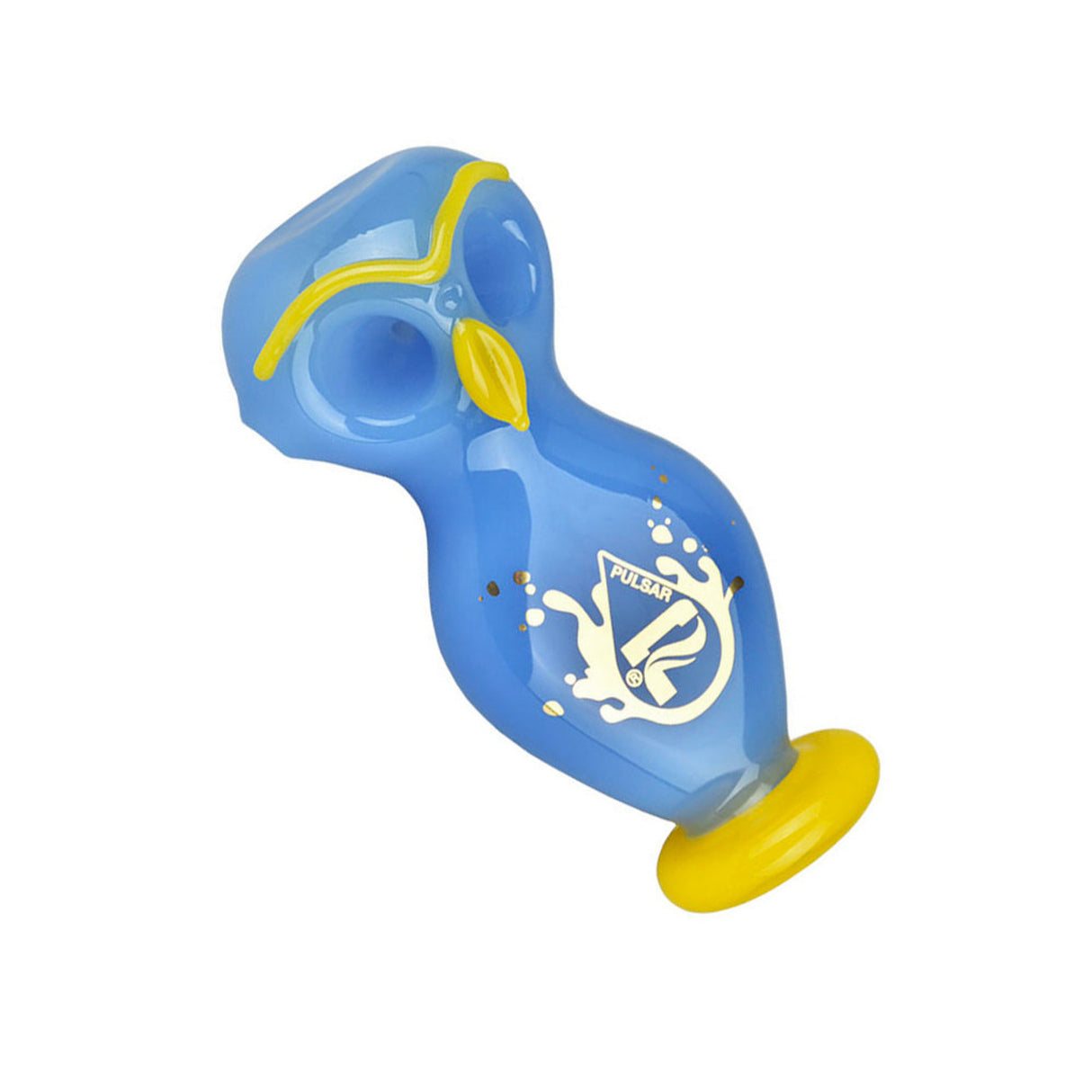 Pipe: Pulsar 4" Wise Owl Double Bowl Pipe