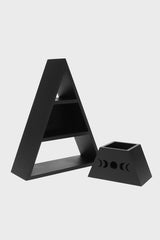 Pyramid Wall Shelf