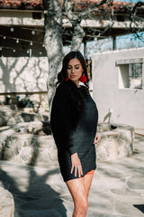 Thigh High: Claudia Red Large Net