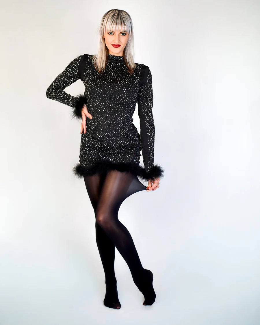 Hose: Shiny Black Tights