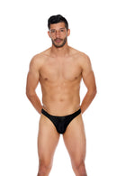 Microfiber Thong L/XL-Black