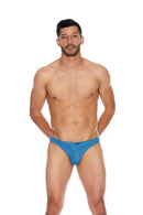 Mens Microfiber Jock-L/XL Blue