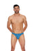 Mens Microfiber Jock-L/XL Blue