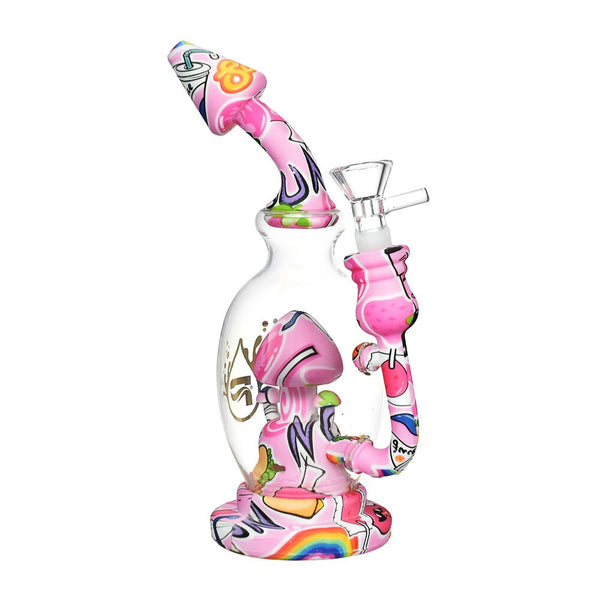 Pulsar Silicone Shroom Bong Pink