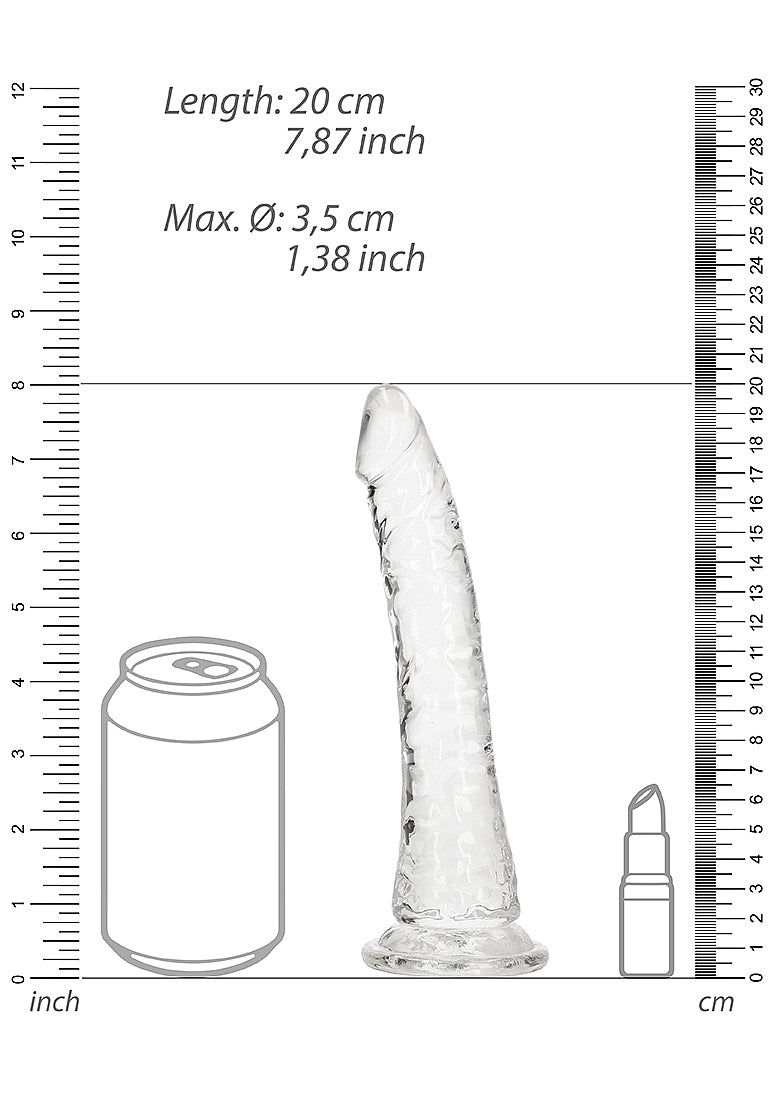 RealRock Slim Dildo - 7"