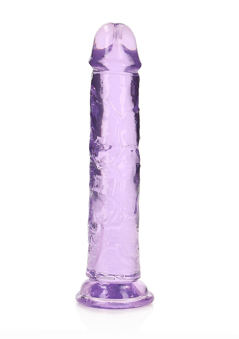 RealRock Straight Dildo - Purple 7"