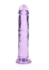 RealRock Straight Dildo - Purple 7"