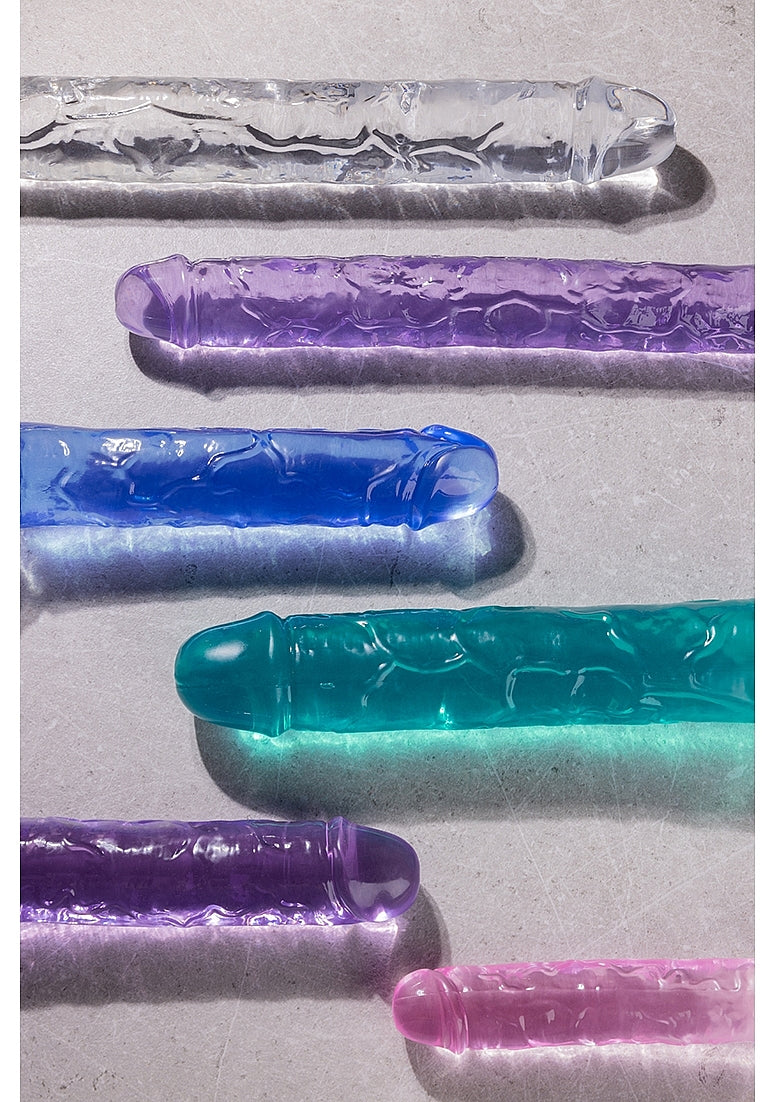 RealRock Straight Dildo - Purple 7"