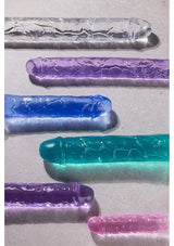 RealRock Straight Dildo - Purple 7"