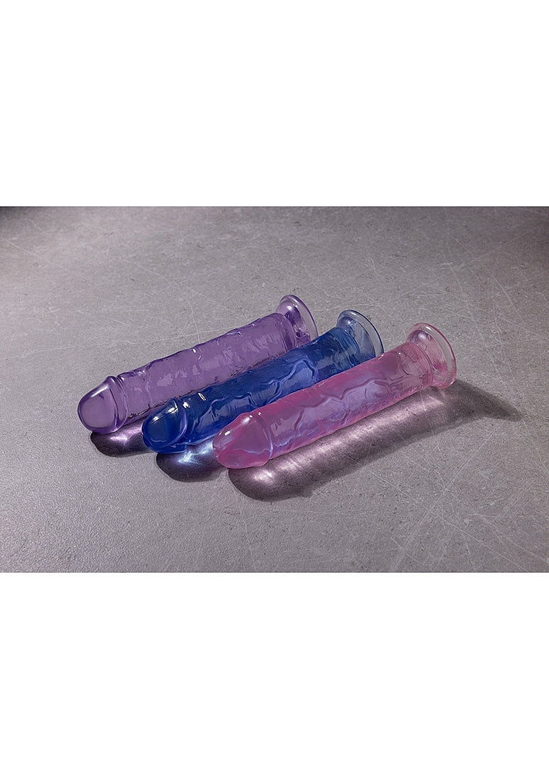 RealRock Straight Dildo - Purple 7"
