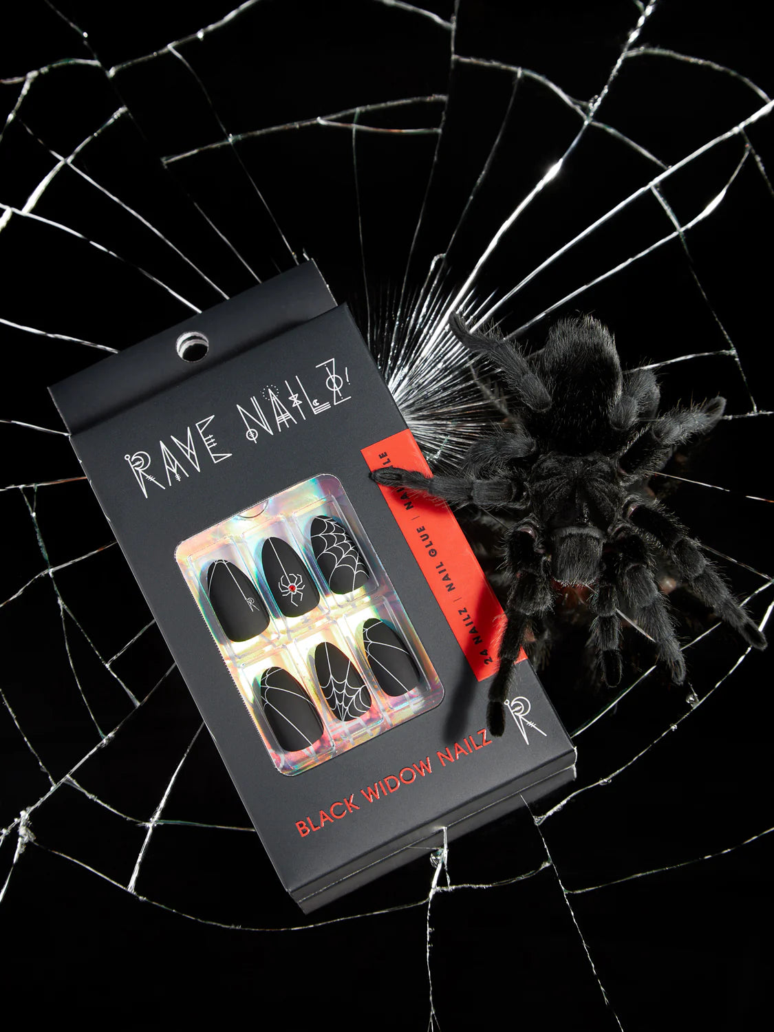 Rave Nailz - Black Widow