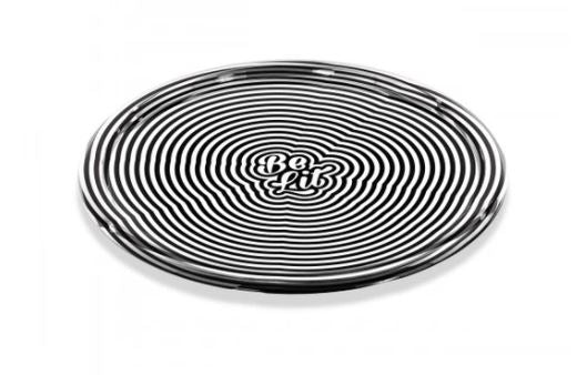 Be Lit Round Tray - Ripple