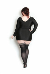 Thigh High: Danielle Black Opaque