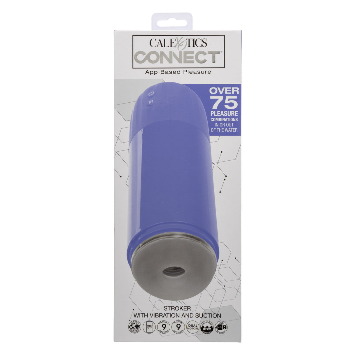 Connect APP Stroker w/Vibration + Suction