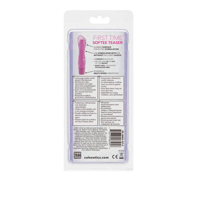 First Time Softee Teaser Pink